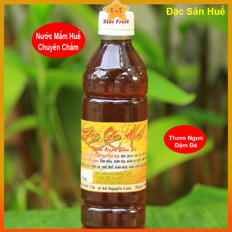 Nước Mắm_Chuyên dùng để chấm (Loại đặc biệt, nước mắm ruốc) dùng để chấm, đặc sản Huế.