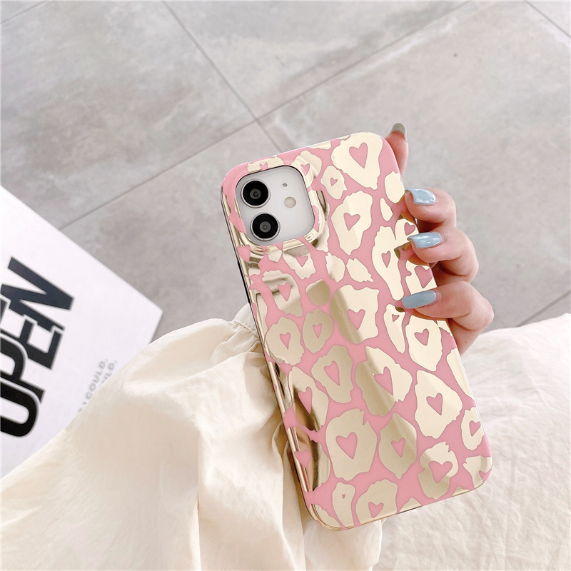 IPHONE Ốp Lưng Mềm Chống Rơi In Họa Tiết Da Báo Cho Iphone12 Pro Max Iphone11 Pro Max 7plus Se2020 8plus Xs Xr Xsmax | BigBuy360 - bigbuy360.vn