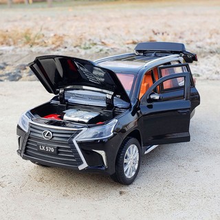 [Full box] Xe mô hình Lexus LX570 1:32 JK