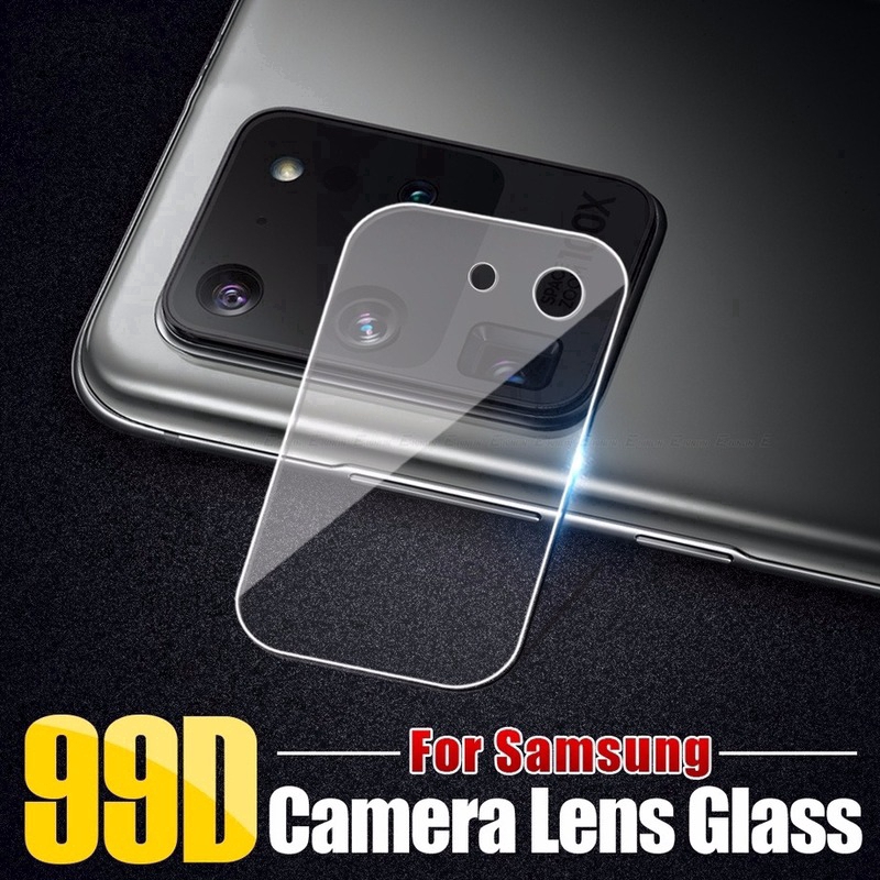 Kính Cường Lực Bảo Vệ Camera Cho Samsung Galaxy A02S A12 A32 A52 A72 A21S M51 M31 M11 M21 M31 A31 A01 A21 A51 A71 S20 Plus S20 Note 20 Ultra