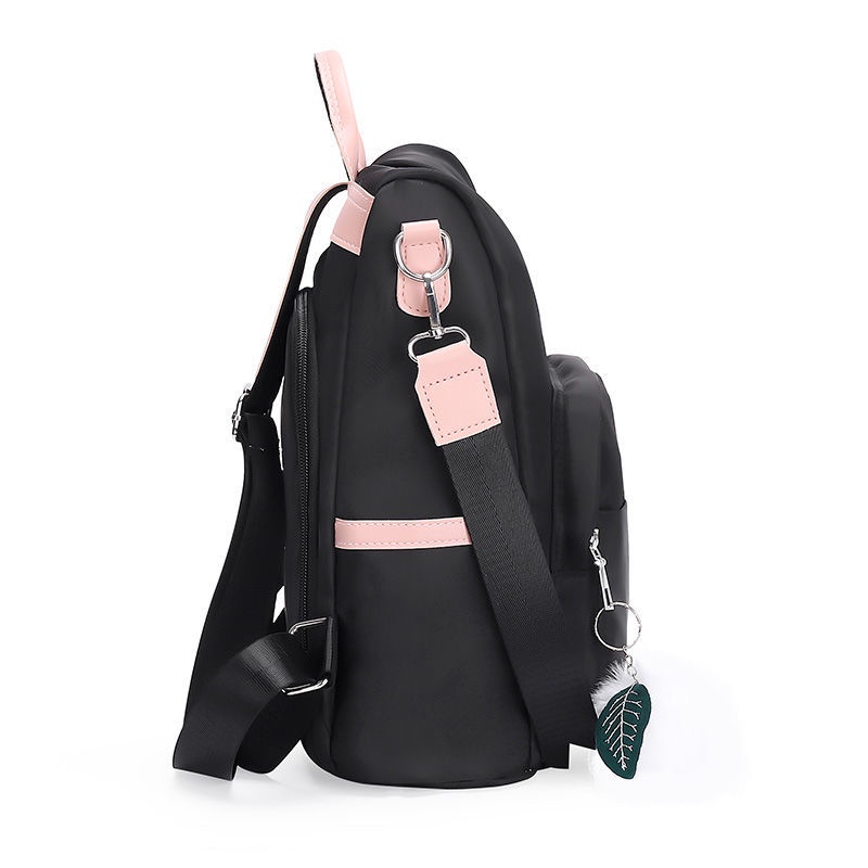 Ba Lô Du Lịch Vải Canvas Chống Thấm Nước Dành Cho Nữ