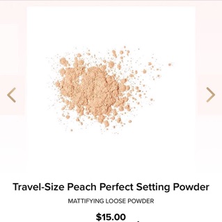[ GIÁ GOM SALE] Phấn phủ  Too Faced Peach Perfect Mattifying Loose Setting Pơder MÀU TRANSCULENT