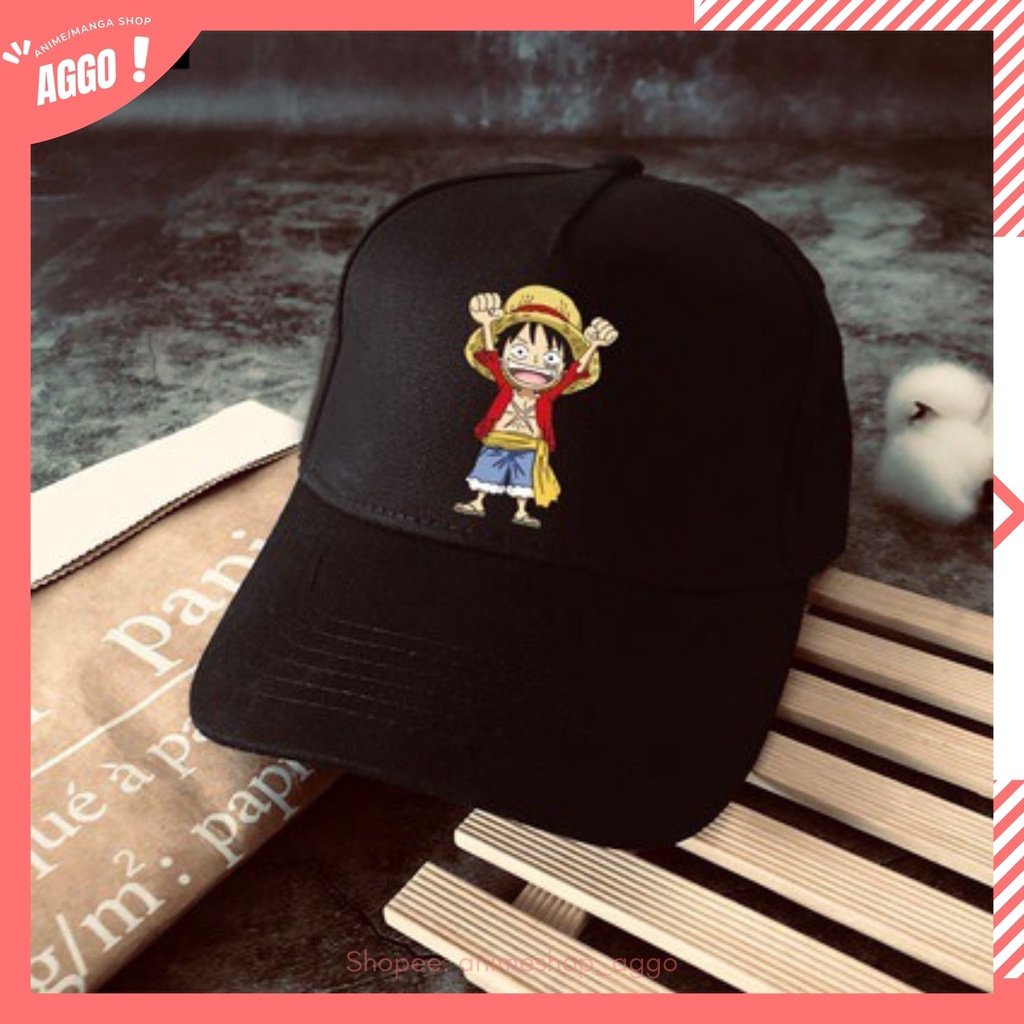 Nón Lưỡi Trai One Piece, Nón Luffy, Ace, Shanks, Chopper, Nami, Sanji, Zoro