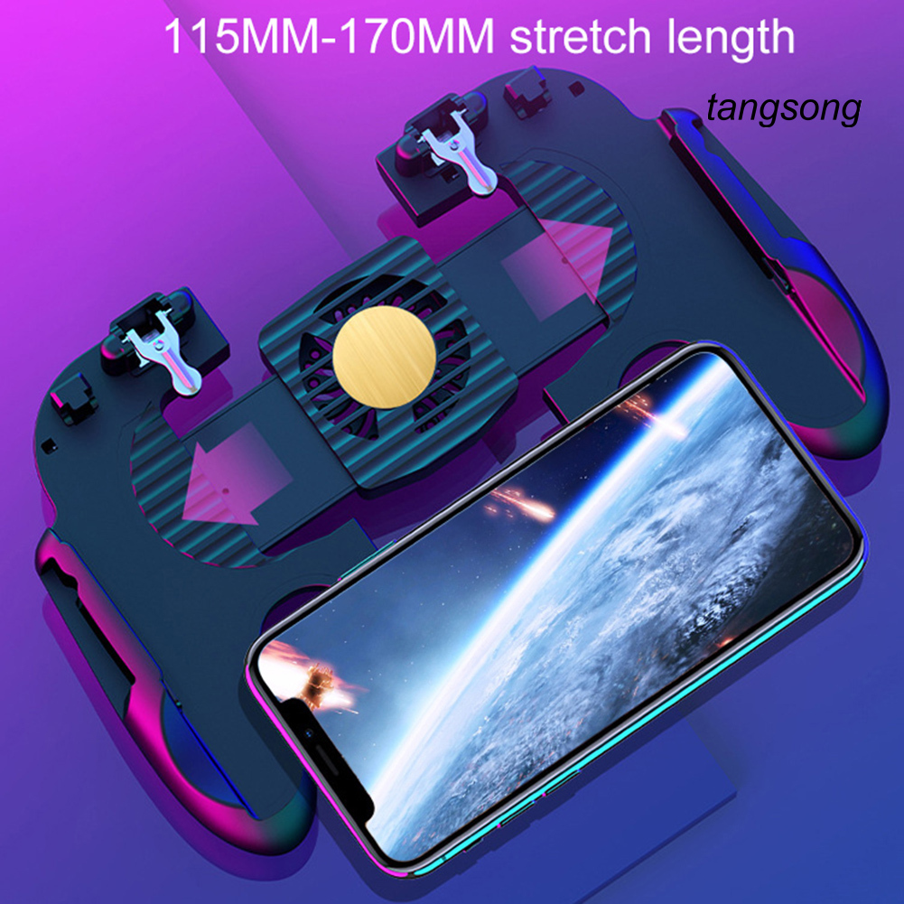 YP_H6 Universal 3 in 1 Game Controller Gamepad Grip for Android iPhone Smart Phones