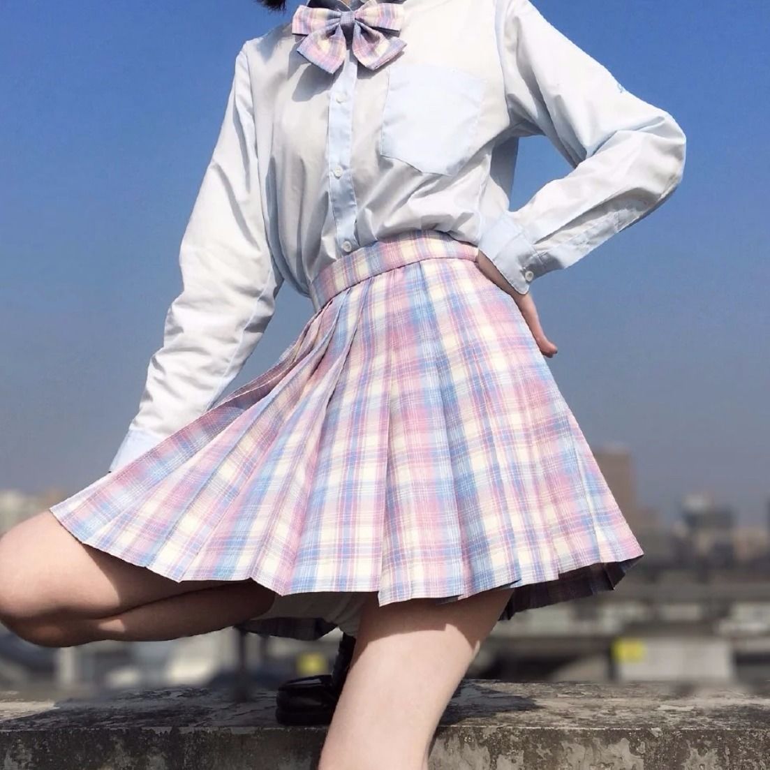Chân Váy Xếp Ly Japanese JK Pleated Skirt Women's Skirt Uniform Style | BigBuy360 - bigbuy360.vn