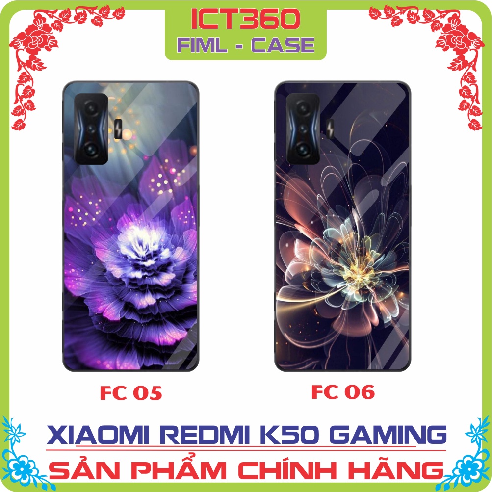 Ốp lưng kính Xiaomi Redmi K50 Gaming / Poco F4 GT - Nhận in ảnh theo yêu cầu