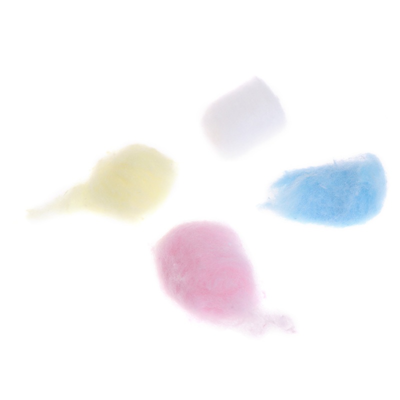 1 túi bông cotton nhiều màu sắc giữ ấm cho chuột hamster vào mùa đông