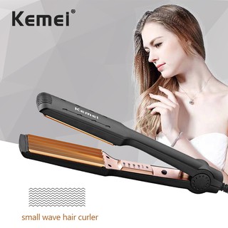 Máy Dập Xù Tóc Bảng Lớn Có Chỉnh Nhiệt Kemei - 472
