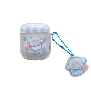 ốp airpod airpods case airpod 2 case airpod pro bọc airpods 2 ốp lưng airpod protective cover ℡Play win airpods protective cover silicone apple earphone box shell 1/2 generation ins wind cute little animal wireless Bluetooth headset charging storage