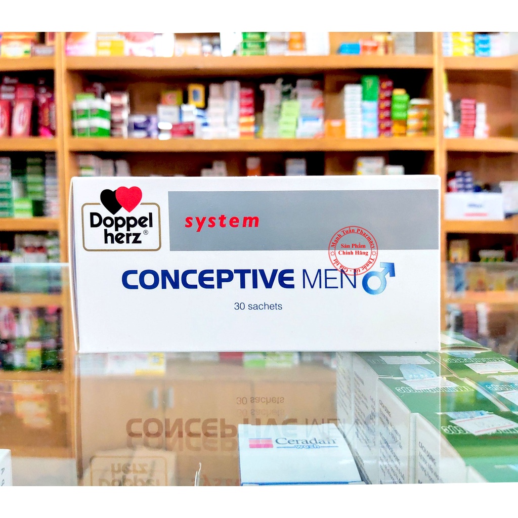 Combo  CONCEPTIVE FOR MEN + CONCEPTIVE WOMEN - Bổ trứng - khỏe tinh trùng