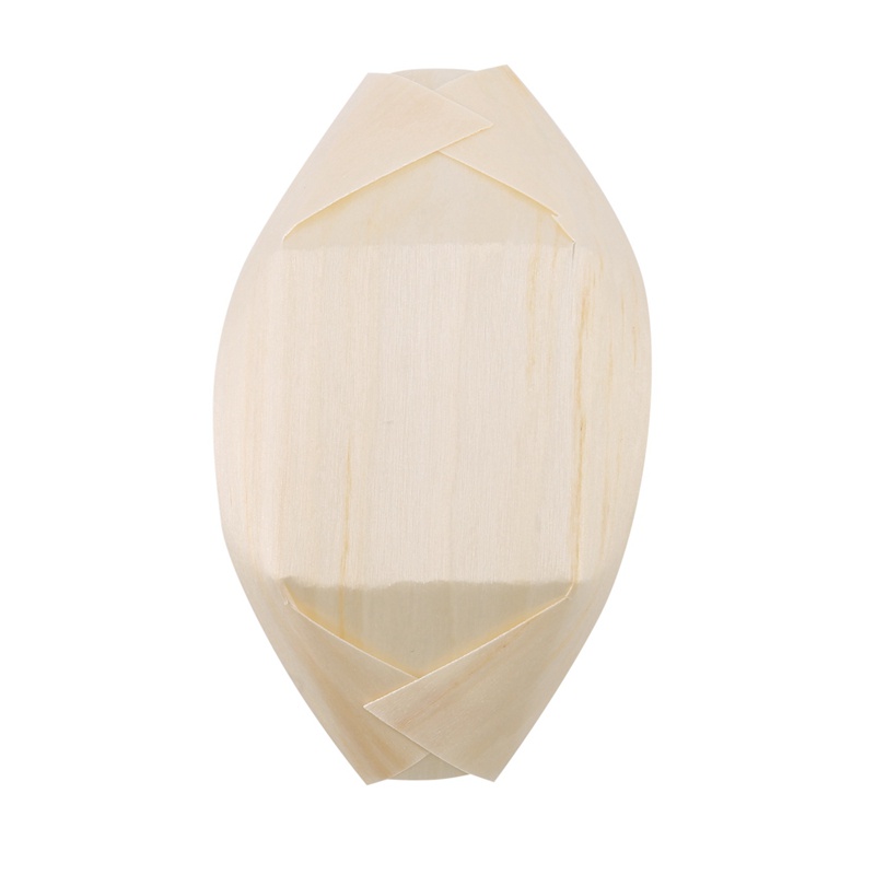 Bộ 50 chén gỗ 11cm x 6.5cm có thể phân hủy được