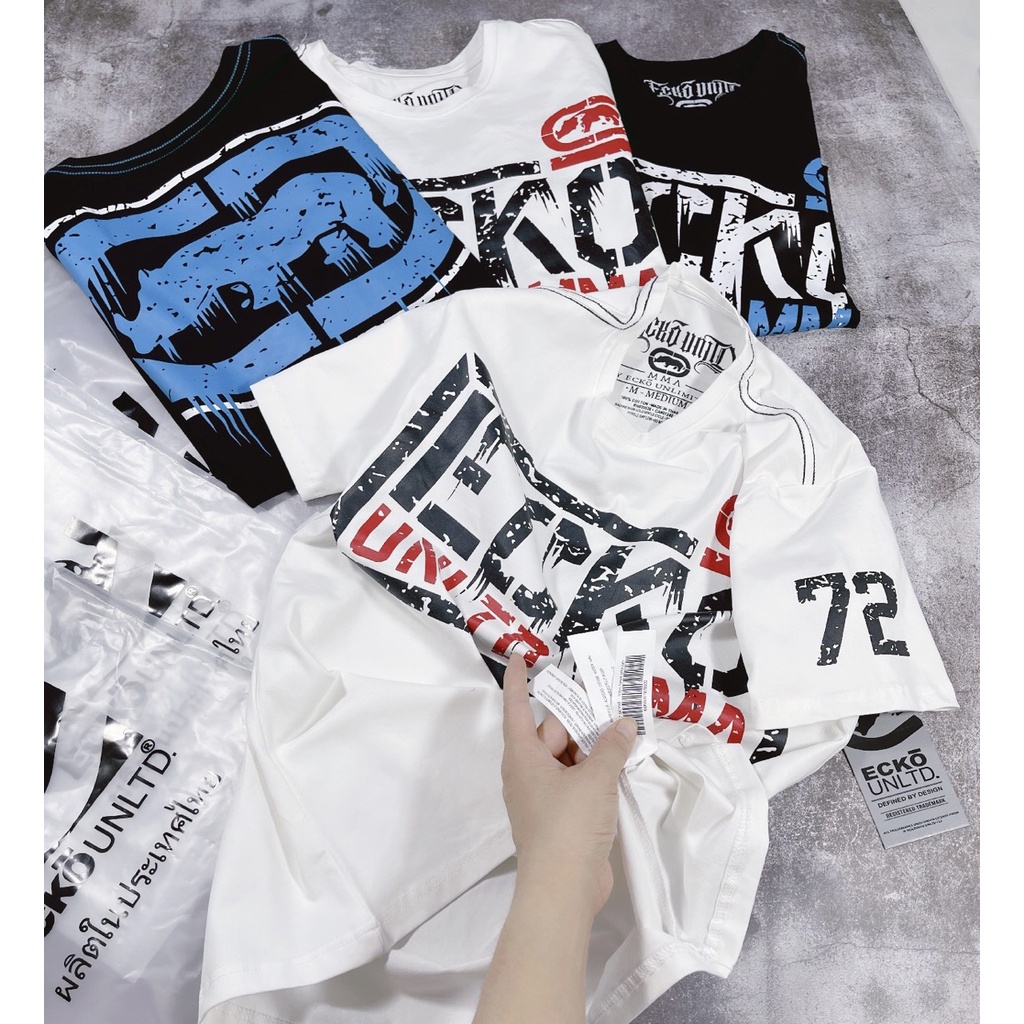 Áo thun Ecko cao cấp vải cotton form unisex phù hợp cho nam và nữ