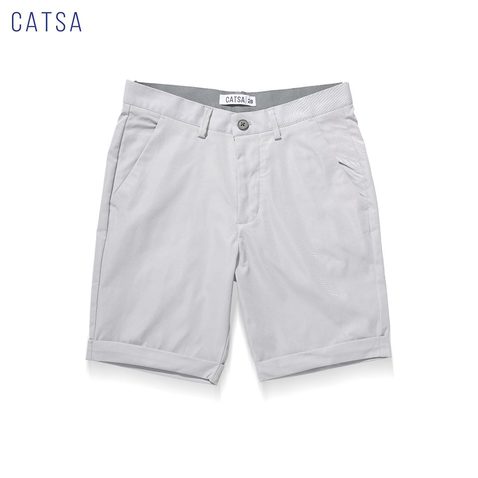 Quần lửng kaki mẫu basic chất liệu mềm mại, mặc thoải mái CATSA QSK059 - QSK060 -QSK061