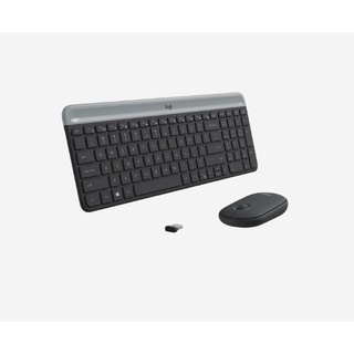 Bộ bàn phím và chuột không dây Logitech MK470 (Màu đen)