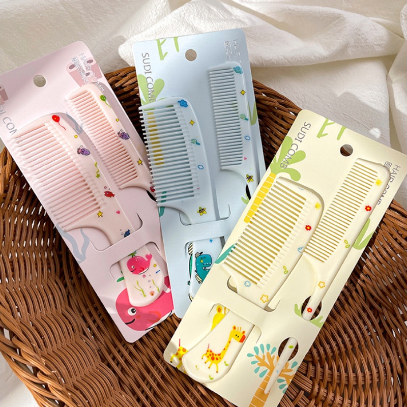 Lược Chải Tóc Dài Chống Tĩnh Điện Hình Động Vật Hoạt Hình Phong Cách Nhật Bản Và Hàn Quốc Cho Trẻ Em