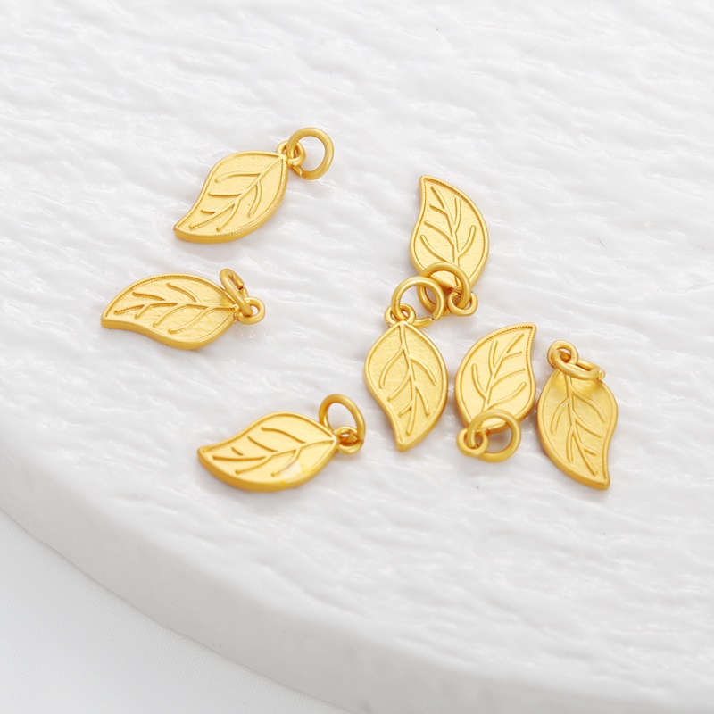 Mặt Dây Chuyền Bằng Đồng Mạ Vàng 18k 10 * 15mm Tự Làm Trang Sức Tiện Dụng