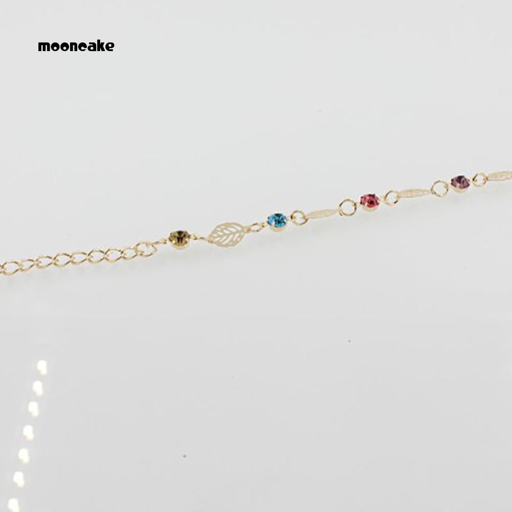 Vòng tay đính đá mặt trăng thời trang