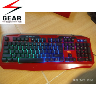 Bàn phím giả cơ có led langtu l5 chống nước giá sốc -snk