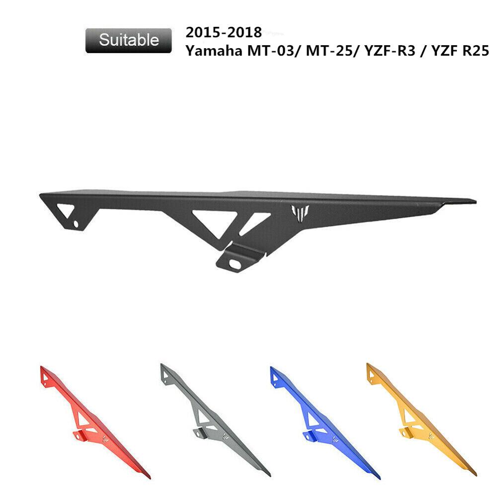 Ốp Bảo Vệ Dây Xích CNC Dành Cho Xe Mô Tô Yamaha MT-03 MT 03 MT25 YZF R25 R3 2015 2016 2017 2018