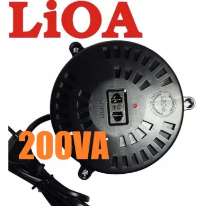 Bộ Đổi Nguồn LiOA - Cục Đổi Nguồn 200VA Từ 220V Sang 100V  - Bộ Đổi Điện 1 Pha Cho Thiết Bị Nhật