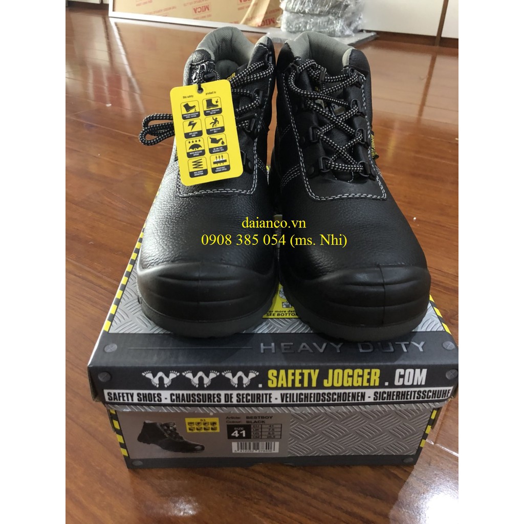 Giày bảo hộ lao động chính hãng Safety Jogger Bestboy S3 -Hình thật