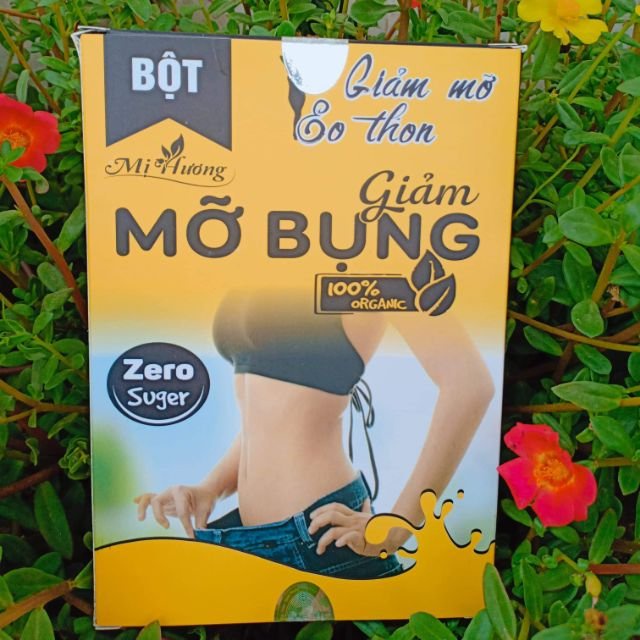 Bột Tan Mỡ Bụng Giảm Mở, Eo Thon Mị Hương