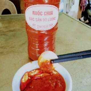 Mắm chua (ruốc chua) đặc sản
