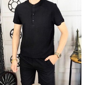 Bộ đũi nam cao cấp cổ tàu chất đũi xước dày dặn thoải mái khi mặc-Set đồ nam