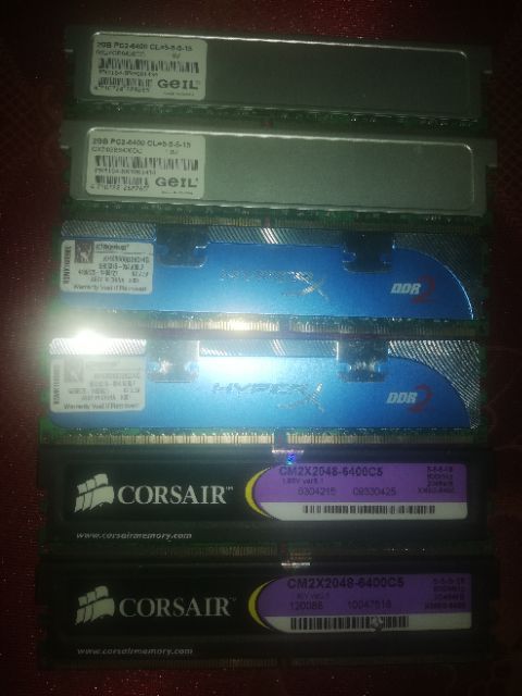 Ram PC ddr2 2gb/667/800/1066 1gb/800/667..