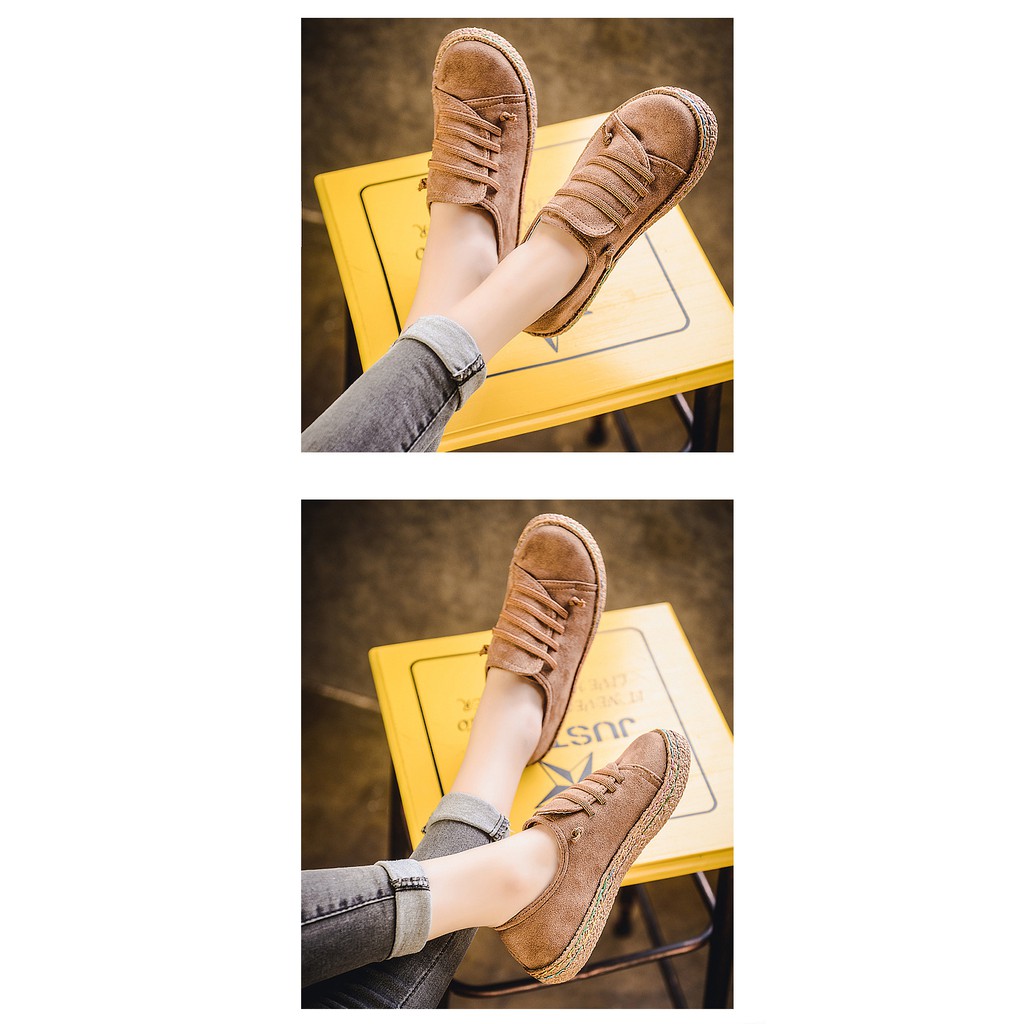 Giày thể thao nữ đế bằng giá rẻ giày sneaker nữ nhiều màu slipon ulzzang cao cấp hot trend AZUKA - E6 | BigBuy360 - bigbuy360.vn