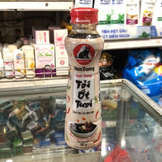 Nước Tương Nam Dương Tỏi Ớt Tươi Chai 310g
