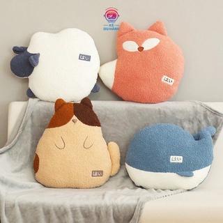 Gối ôm kèm chăn Kẻ du hành hình thú cute