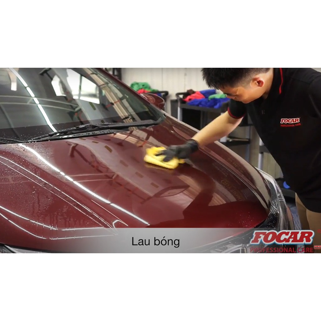 Dung dịch dưỡng bóng vỏ sơn ô tô FOCAR Liquid Car Polish 500ml - Làm đẹp xe, chống tia UV