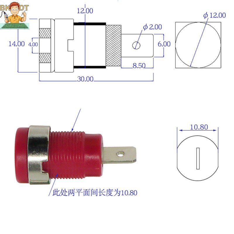 Ổ cắm bắp chuối chất lượng tốt.