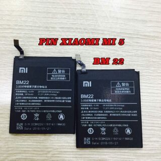 Pin xiaomi mi 5 mã trên pin bm 22