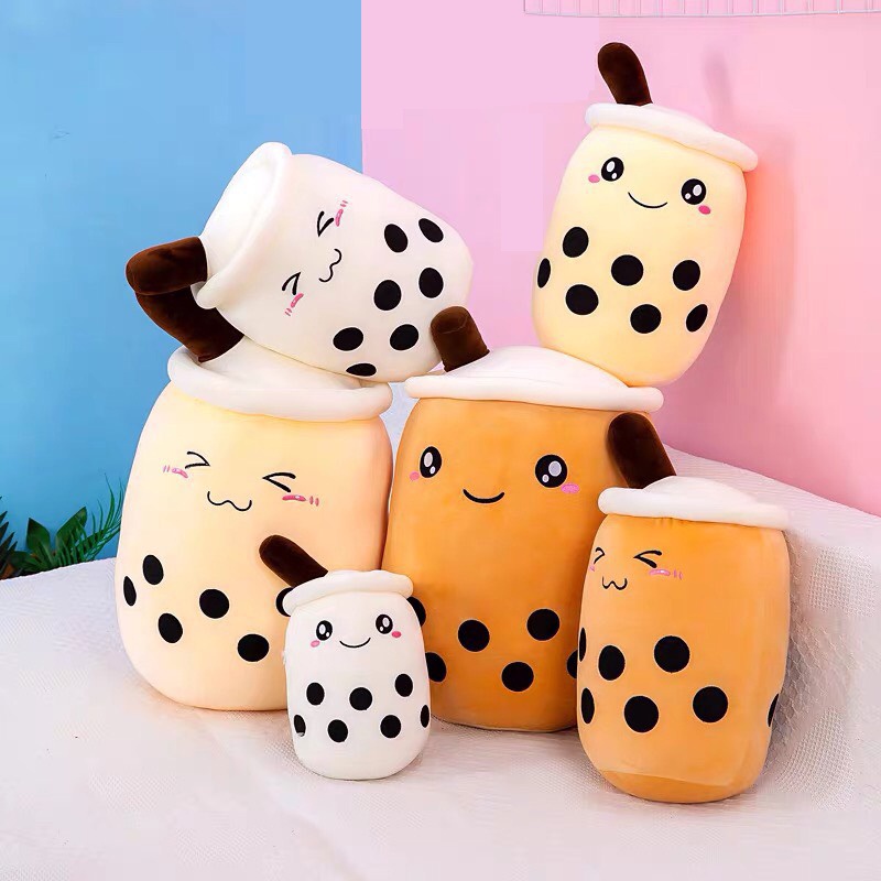 Gấu Bông Trà Sữa Chân Trâu Siêu Đáng Yêu, Thú nhồi bông Trà sữa cười cute, Gấu bông Cute