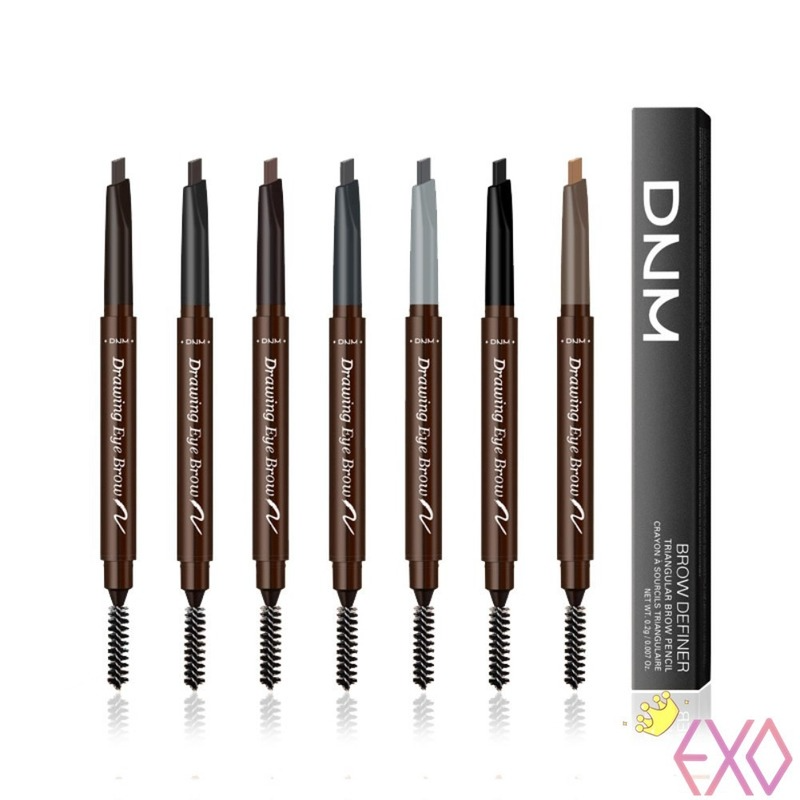 (Hàng Mới Về) Chì Kẻ Lông Mày Hai Đầu Dnm Chống Thấm Nước Lâu Trôi 7 Màu Tùy Chọn | BigBuy360 - bigbuy360.vn