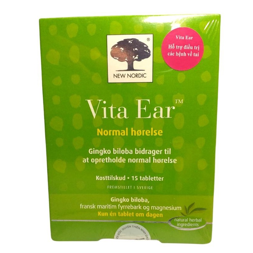 VitaEar - Viên uống tăng cường thính giác