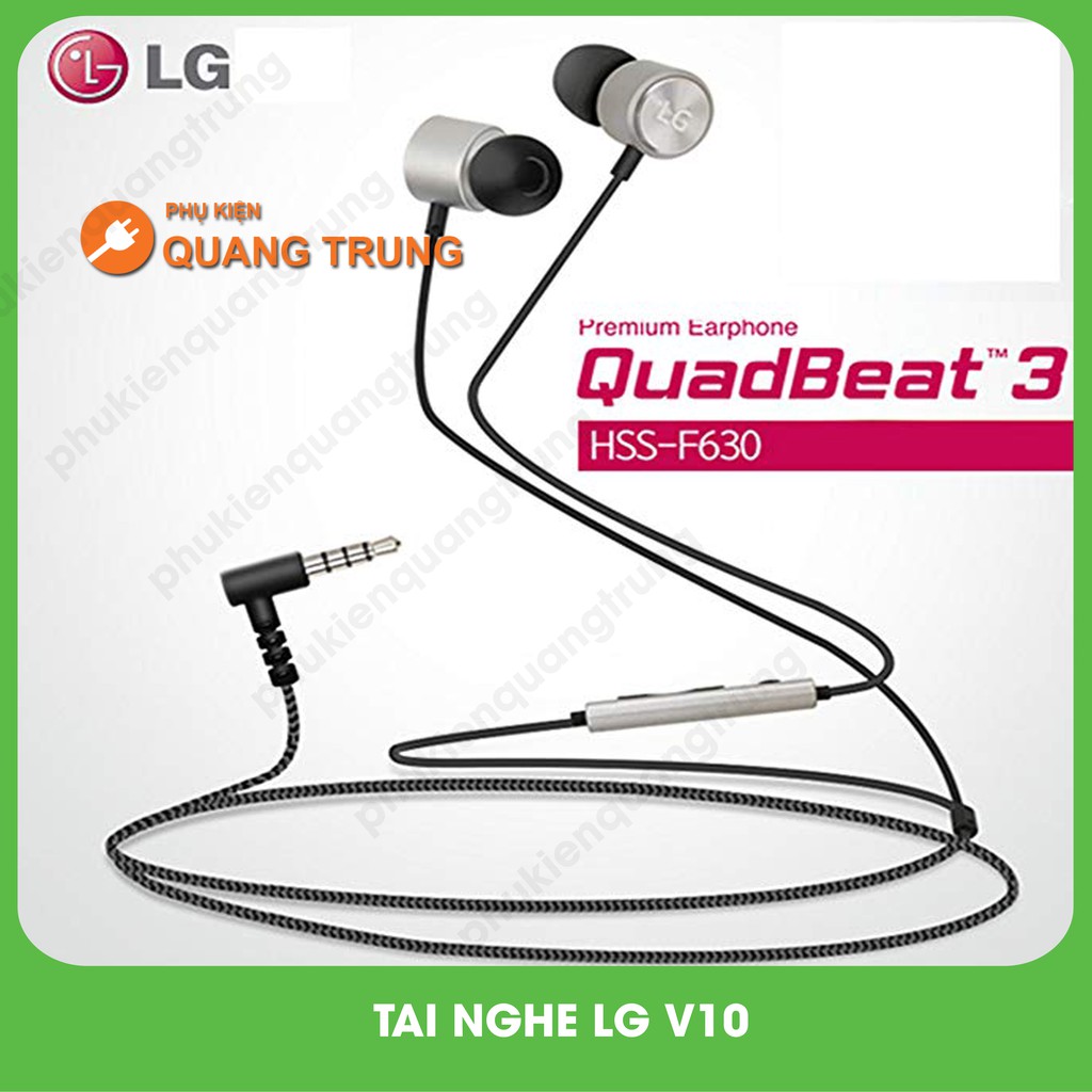 Tai Nghe LG V10 Tai Nghe Quad Beat 3 Cho LG V10 Zin Chính Hãng