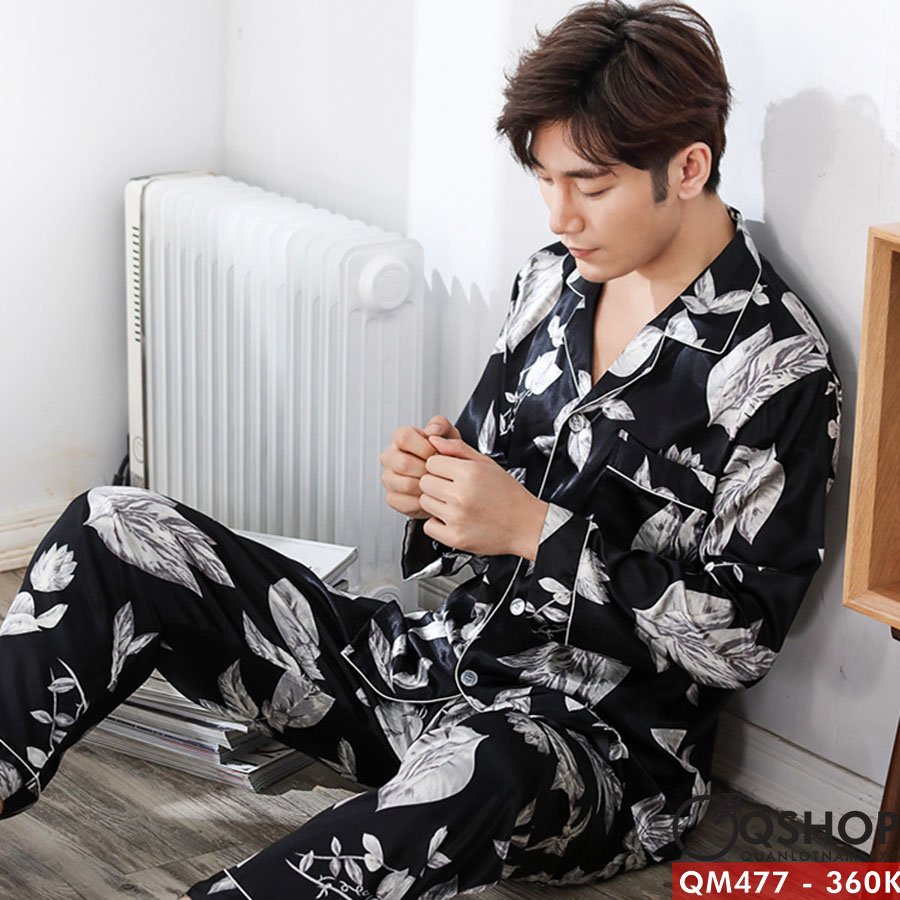 Bộ đồ pijama quần dài, tay dài QSHOP QM477