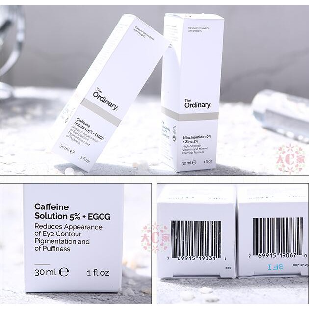 Serum The Ordinary Alpha Arbutin 2% Aha 30% + Bha2% Và Axit Hyaluronic 30ml