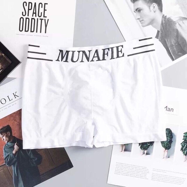 Combo 1 Quần Sịp Đùi Munafie + 1 Đôi Tất Cổ Ngắn Cao Cấp | BigBuy360 - bigbuy360.vn