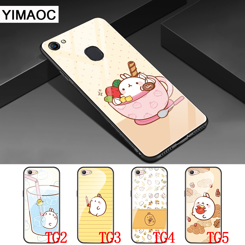 Vivo Y17 Y91 Y91C Y93 Y95 V9 Y85 Y89 V11 V15 Pro glass case 39Q cute hot chocolate clipart