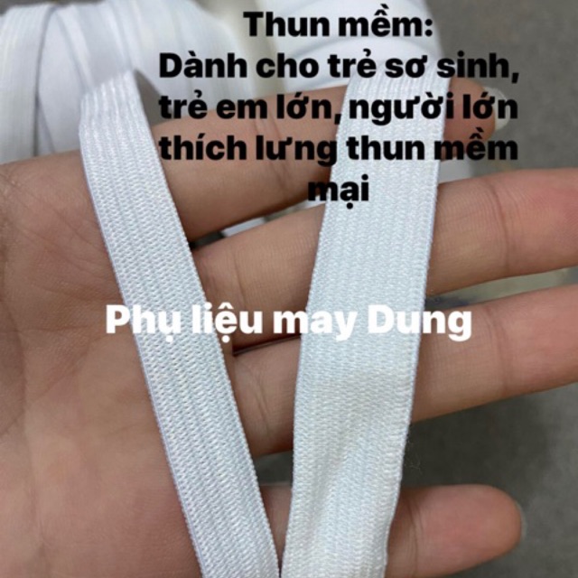 Thun mềm dành cho trẻ sơ sinh