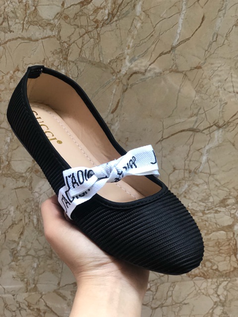 giày búp bê nữ FREESHIP nơ vải mẫu mới 2020 | BigBuy360 - bigbuy360.vn