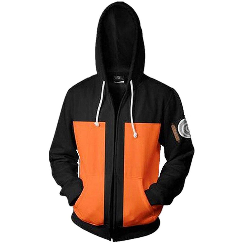 Mới 3D Anime Naruto Boruto Áo khoác nam Uzumaki Boruto Naruto Uchiha Sasuke Akatsuki Áo khoác Hoodies Áo sơ mi giản dị