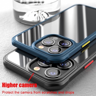 Ốp Điện Thoại Silicon Trong Suốt Chống Sốc Cho iPhone 13 pro max mini iPhone 12 pro max