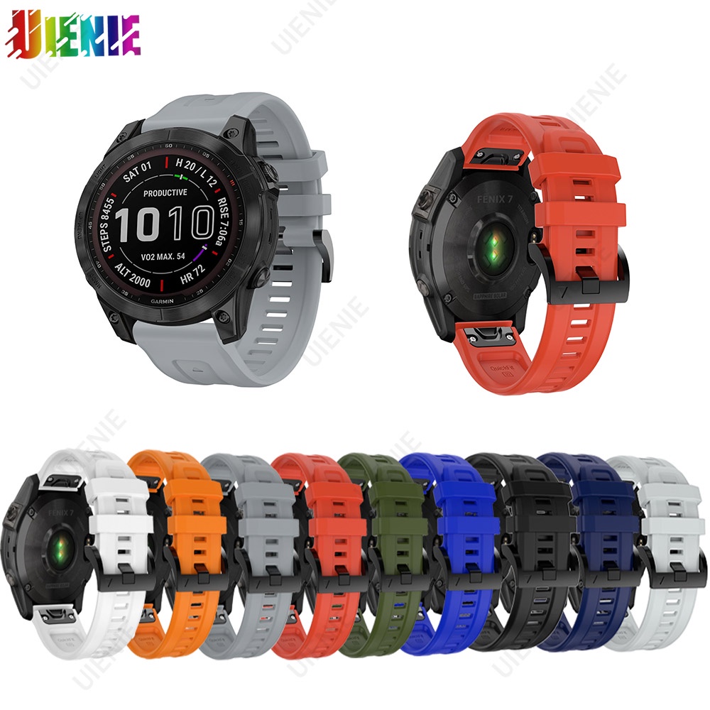 Dây Đeo Bằng Silicone 22mm Cho Đồng Hồ Garmin Fenix 7/Fenix 6 GPS/Fenix 6 PRO GPS/Fenix 5/Fenix 5 Plus