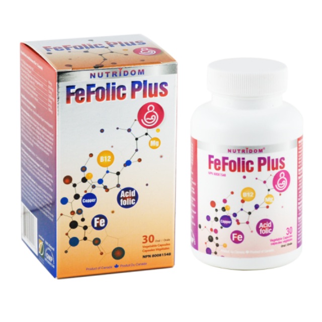 VIÊN SẮT TỔNG HỢP - FEFOLIC PLUS