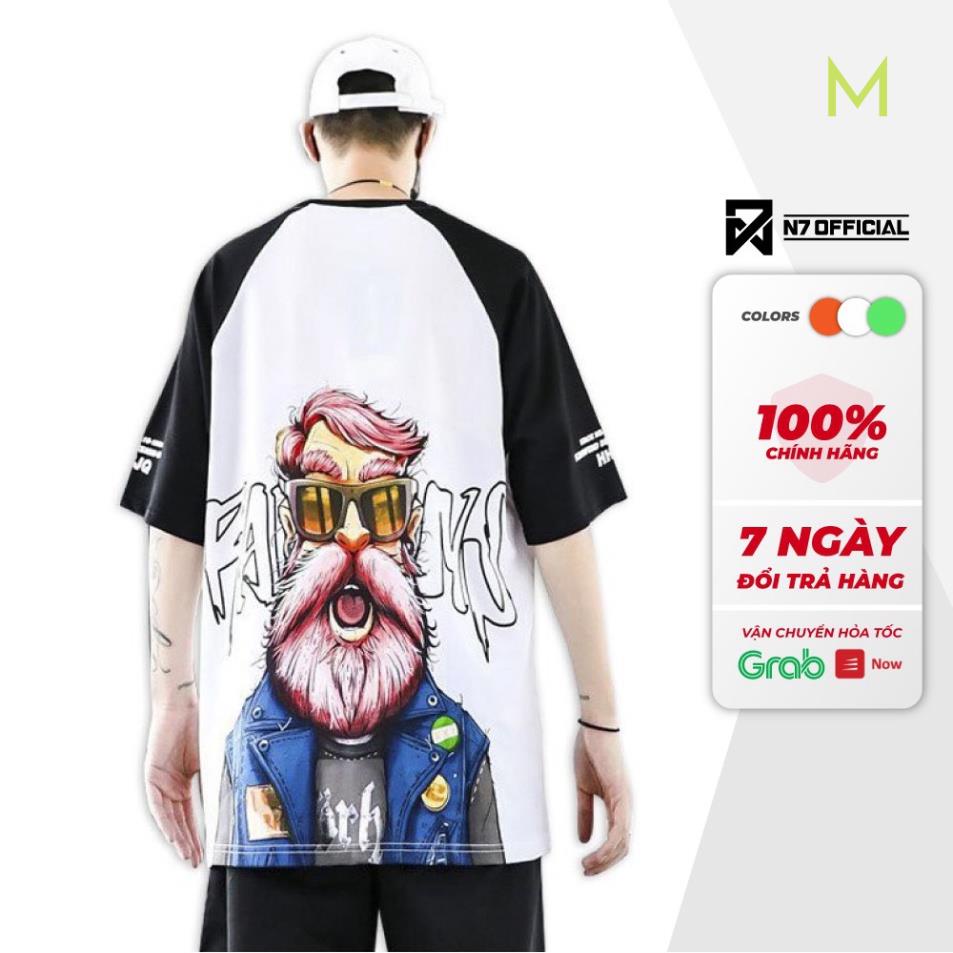 Áo thun Gangster unisex N7 Basic Tee phông trơn nam nữ tay lỡ oversize from rộng T5